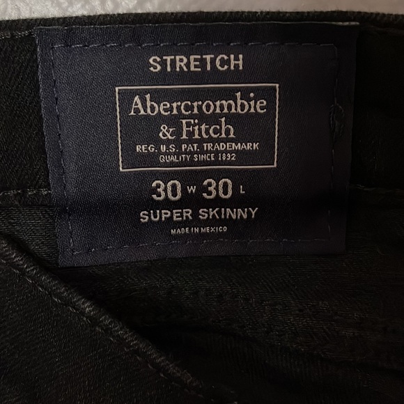 Abercrombie & Fitch Super Skinny Jeans 30x30 - Picture 4 of 5